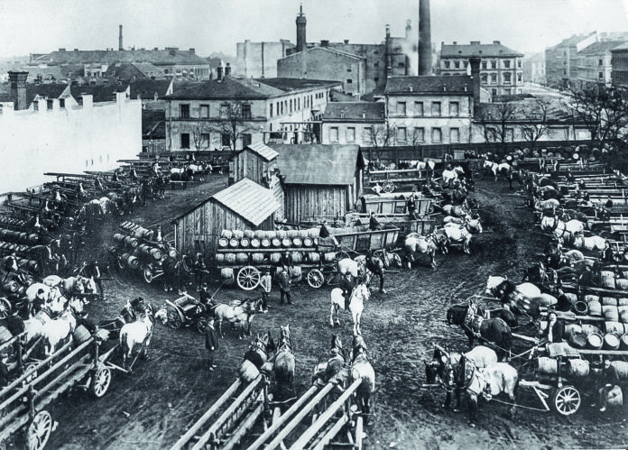 (C) Ottakringer Brauerei: 1837 wurde die Brauerei aus der Taufe gehoben, zu Beginn war die Entwicklung turbulent.