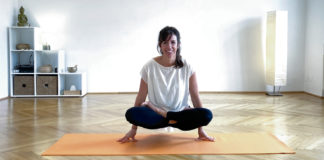 (C) Berger: Ines Faber blickt auf elf Jahre Erfahrung als Yoga-Trainerin zurück. Ihr profundes Wissen gibt sie jetzt in Liesing weiter.