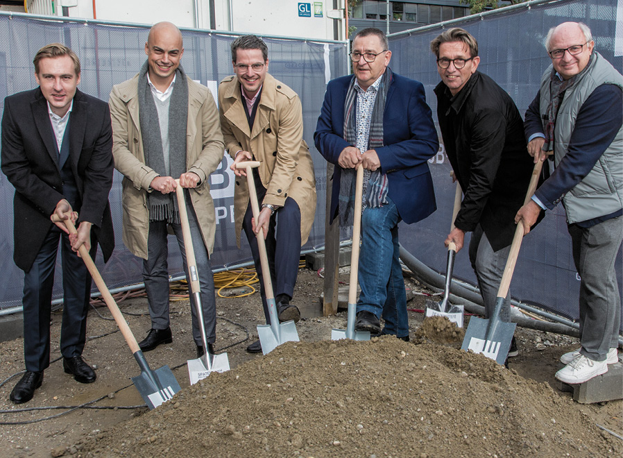 Spatenstich für Wohnturm im Nordwestbahnviertel