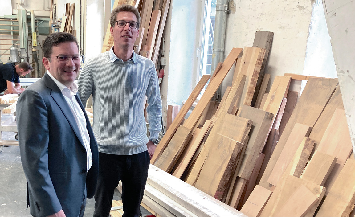 Meidlinger Tischlerei setzt auf Nahwärme