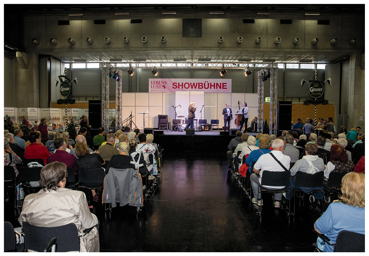 Lebenslust-Messe: Kaiser, Kraut & Körperkult