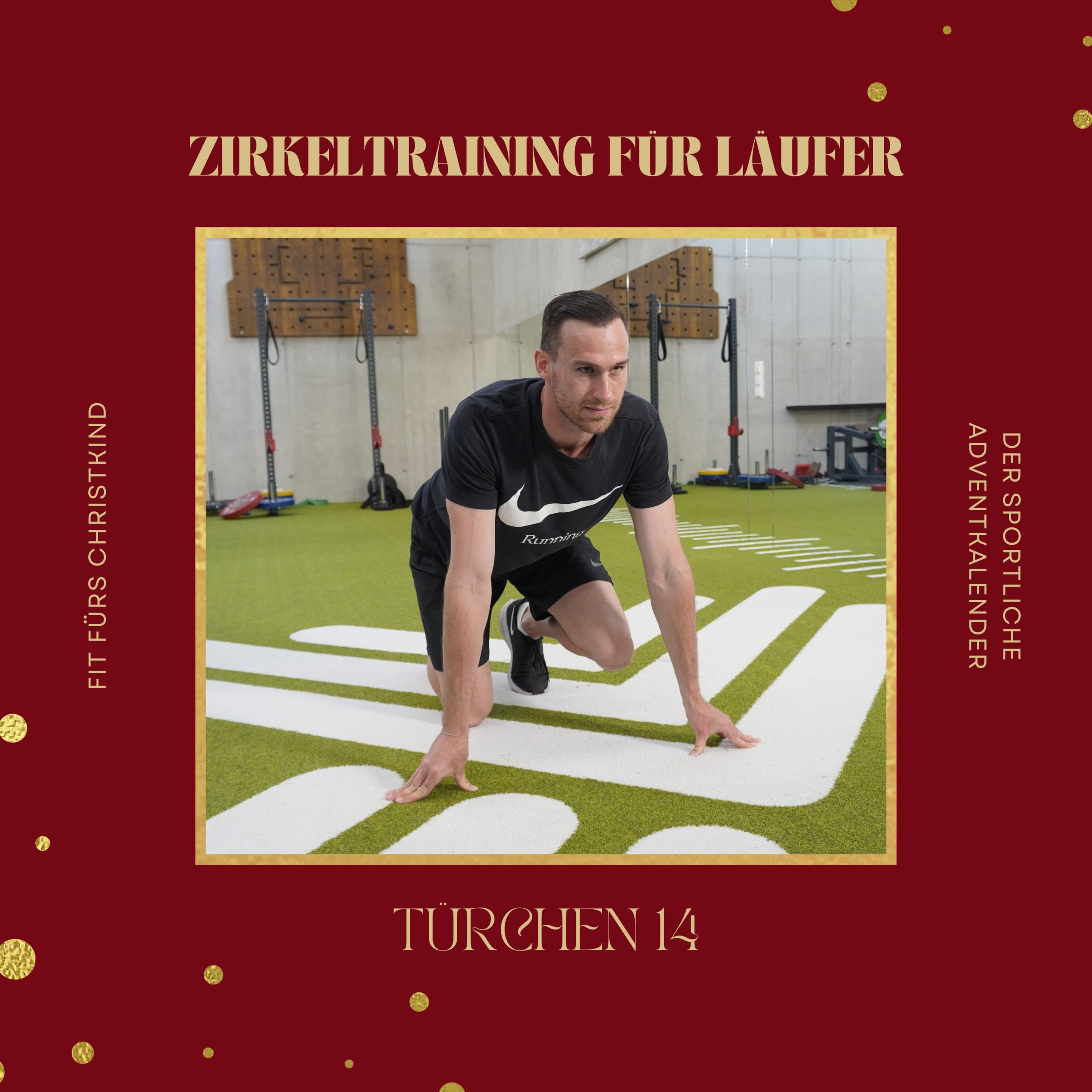 Fit fürs Christkind: Tür 14 – Zirkeltraining für Läufer