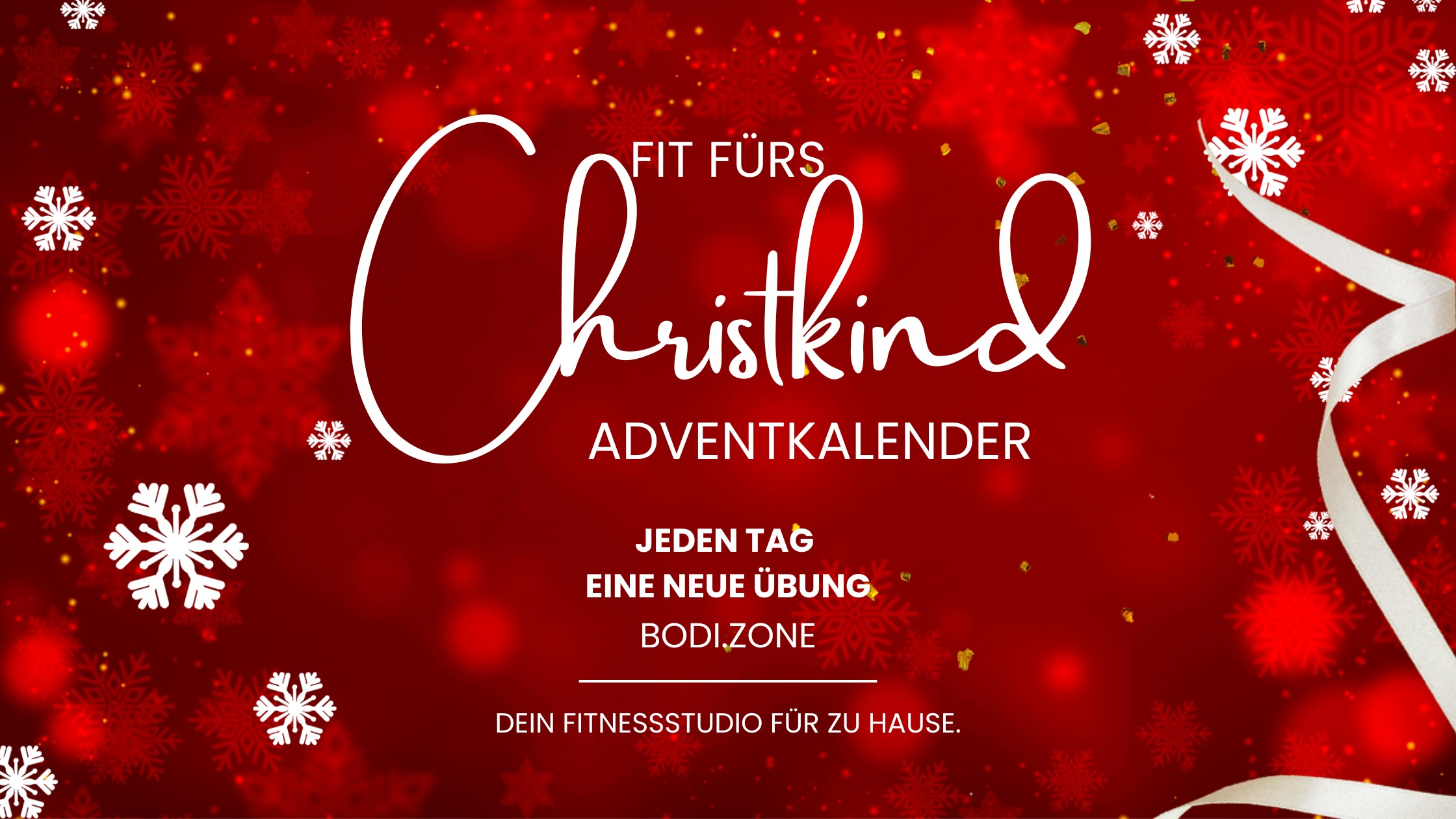 Fit fürs Christkind: Der sportliche Adventkalender