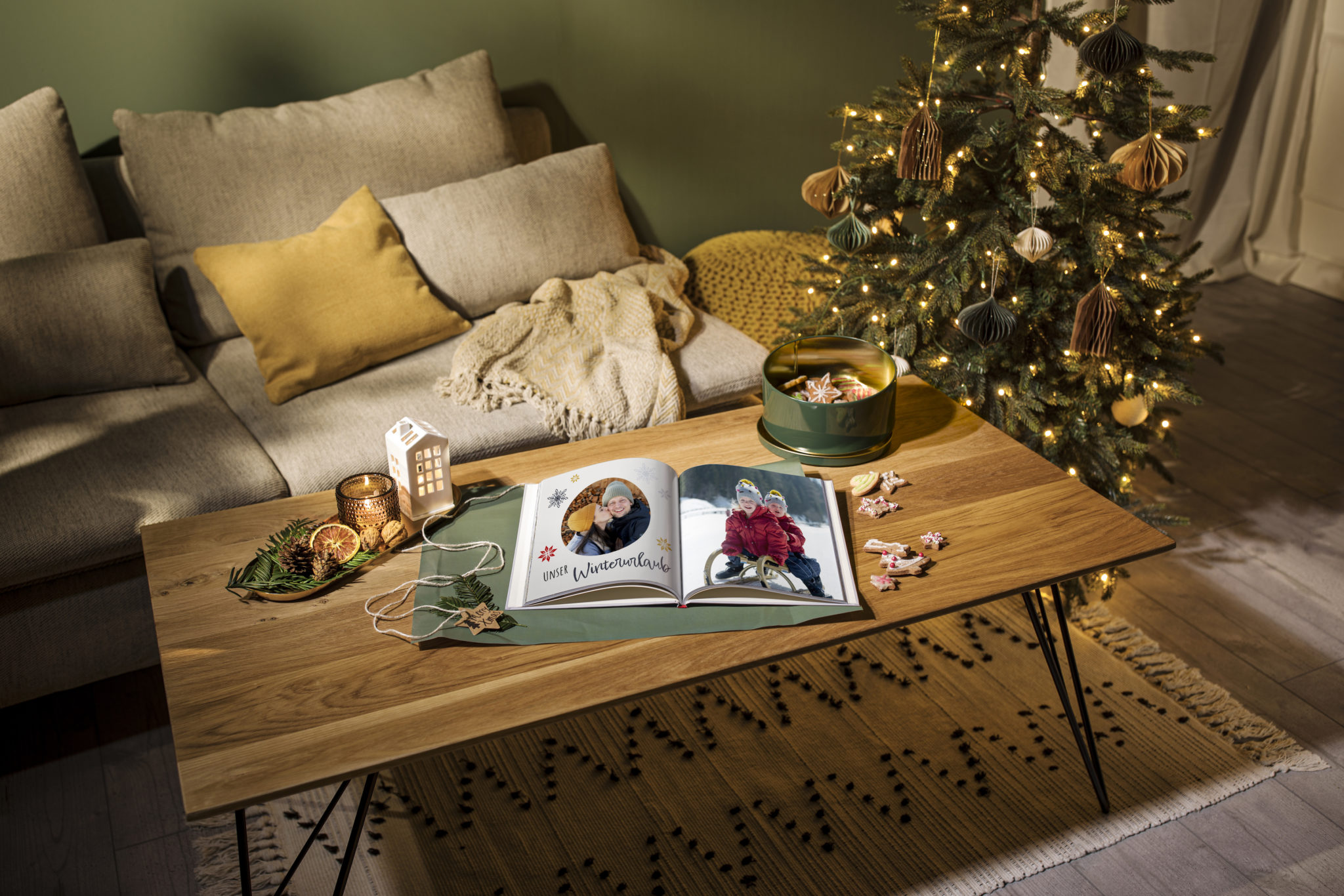 Weihnachten wie aus dem Fotobuch Wiener Bezirksblatt