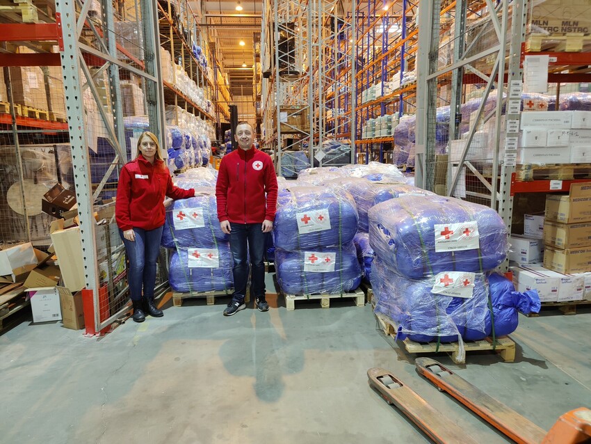 Rotes Kreuz: Winterhilfe in der Ukraine