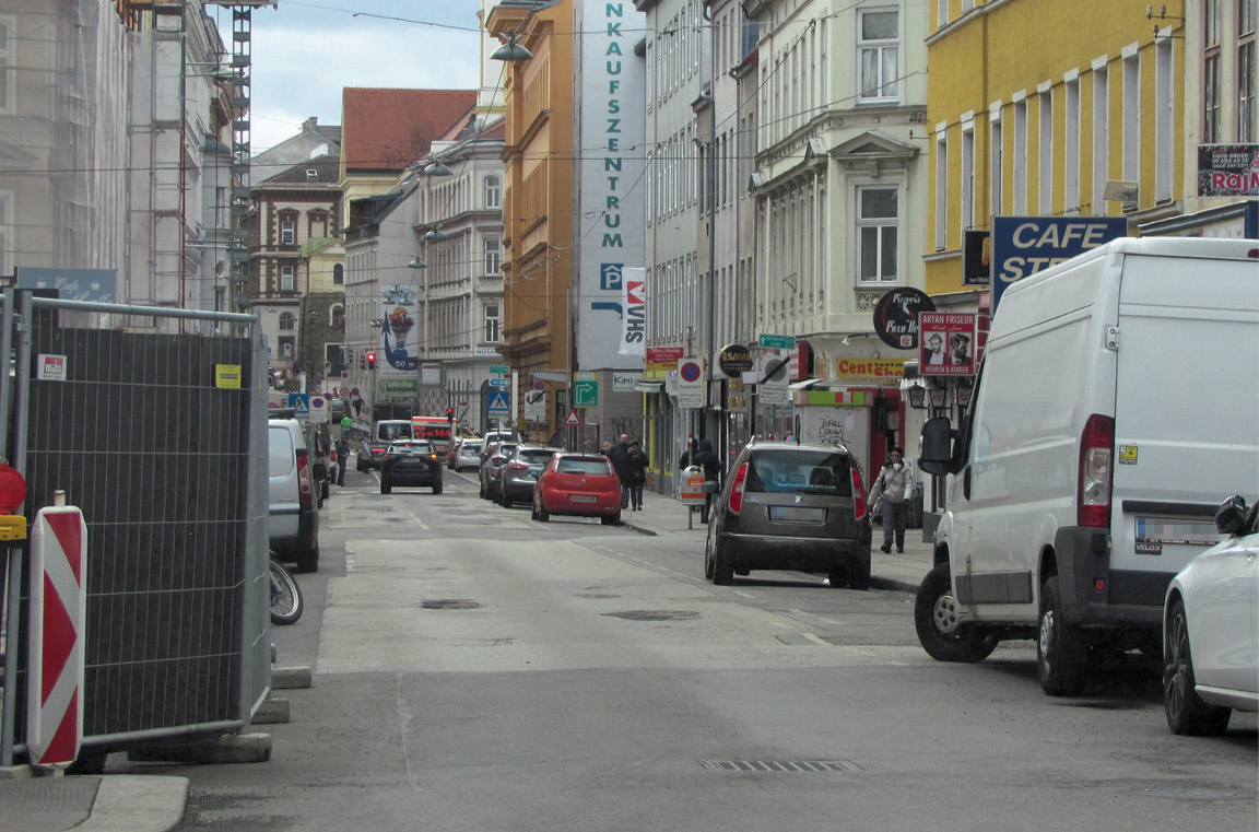 Eine Begegnungszone oder nur eine Verkehrsberuhigung?
