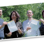 (C) zVg/SPÖ Alterlaa: Raphael Spötta, Susanne Deutsch, Roman Zeller und Petra Bauer (v.l.).