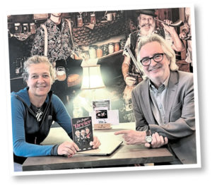 (C) Napoleon: Robert Sommer freut sich auf die Lesung im Restaurant "Napoleon" von Irmgard Querfeld. Danach können die Gäste noch fein zu Abend essen.