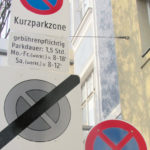 (C) Krause: Der Schilderwald sorgt aktuell in Döbling für Kopfzerbrechen.