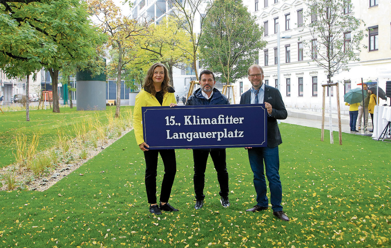 Grätzel-Eröffnung in totaler Einigkeit