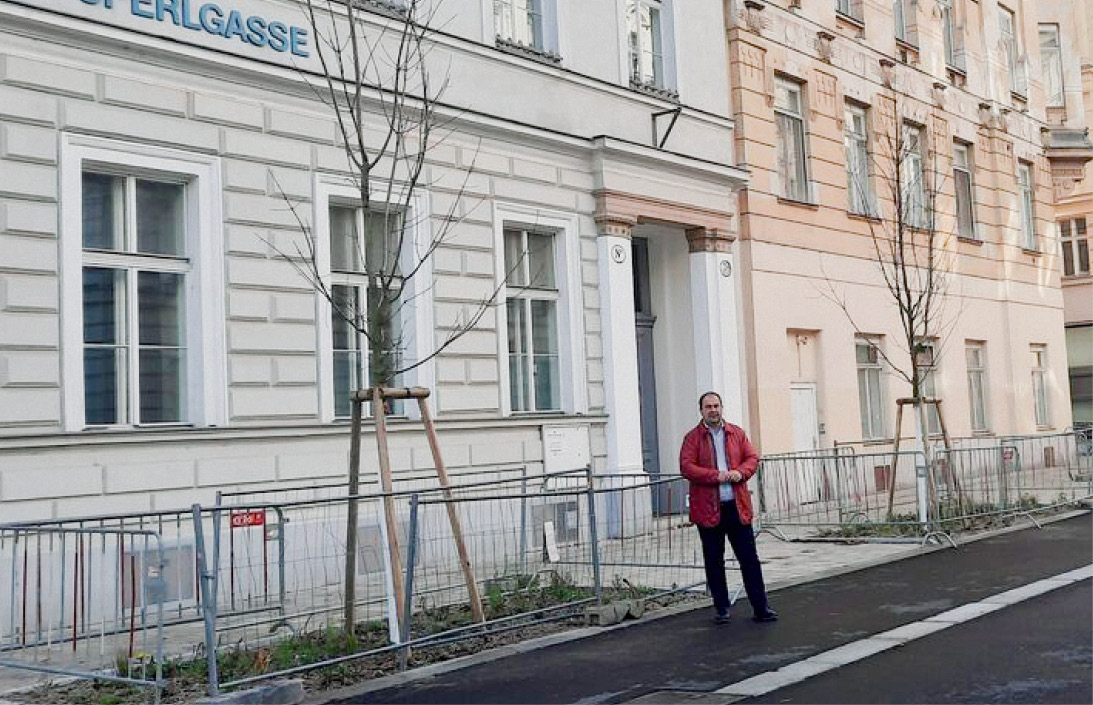 Große Freude in der Kleinen Sperlgasse