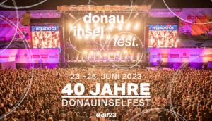 (C) Alexander Müller: Das Donauinselfest feiert heuer 40-jähriges Jubiläum. Das DIF23 findet von 23. bis 27. Juni 2023 statt.