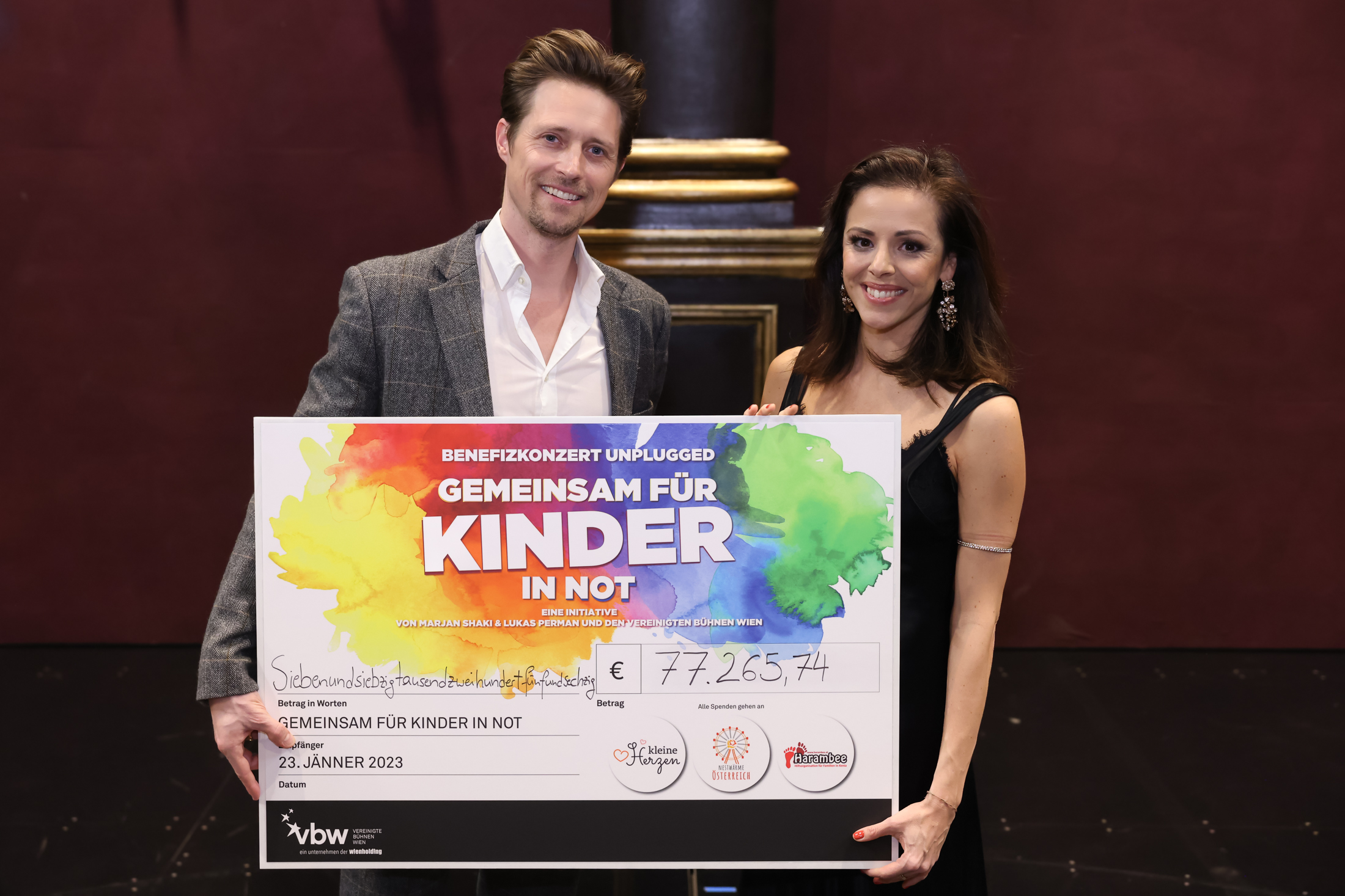 Musicalstars setzen sich für Kinder in Not ein