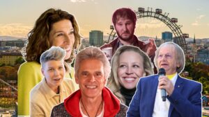 (C) Dujmic /Joham / Schedl / Schiffl: Die Top-200 ist eine Liste vom wichtigen Persönlichkeiten, bekannten Gesichter & einprägsamen Stimmen in Wien.