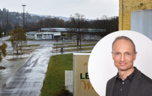(C) Burghart/Gerstl/Collage: Das geplante Logistikzentrum in der Wientalstraße 35 sorgt in Penzing für Diskussionen. Unterstützung bekommen die Gegner nun von Nationalrat Wolfgang Gerstl.