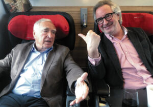 (C) zVg: Gunnar Prokop beim Interview mit Robert Sommer.