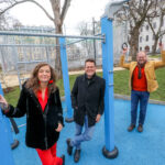 Aufwertung des Parkumfelds, zusätzliche Bäume, neue Spiel- und Sportangebote.
