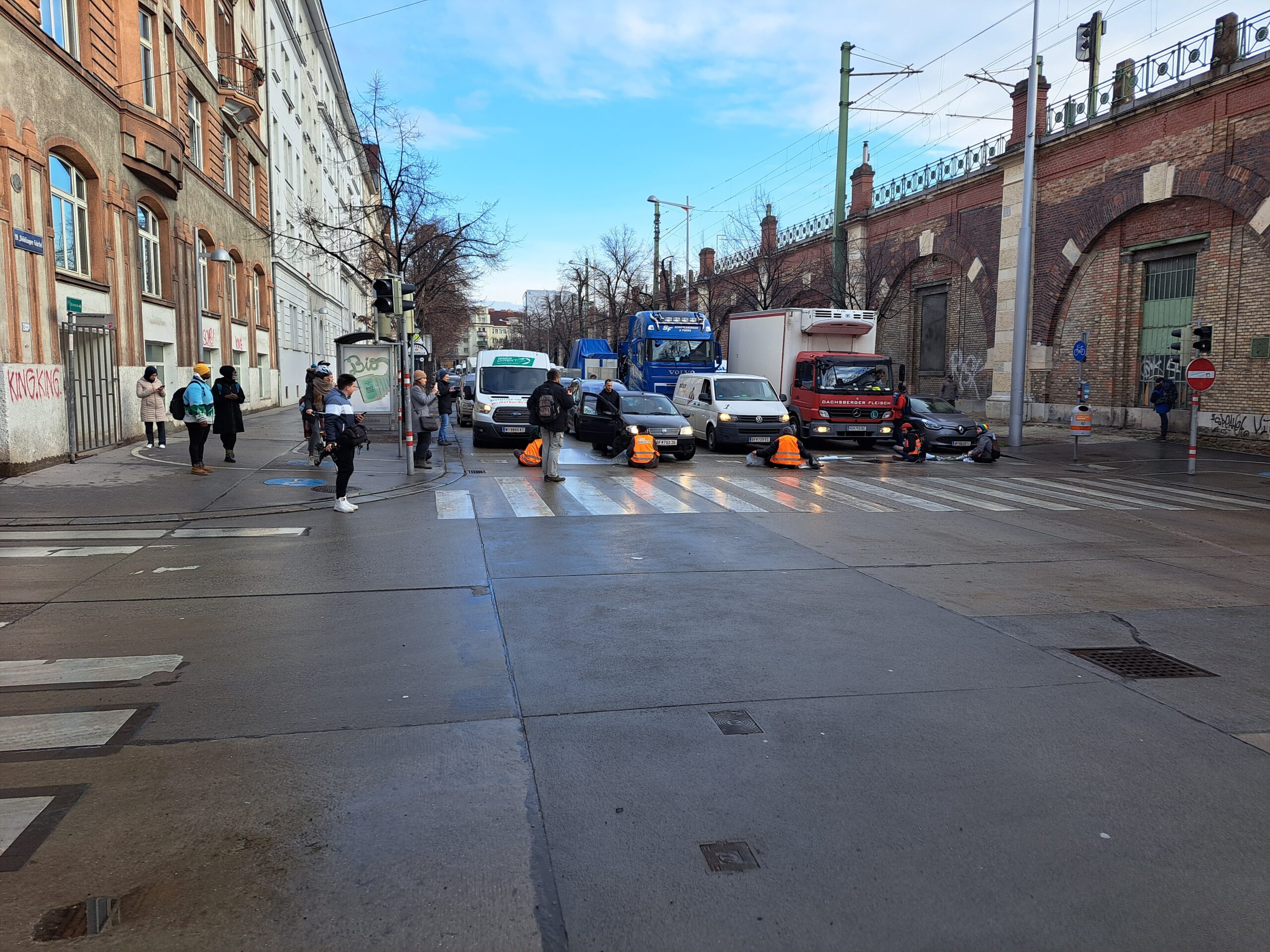 Letzte Generation: Mehrere Blockadeaktionen in Wien
