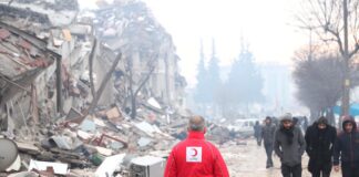 (C) Turkish Red Crescent / IFRC: In den frühen Morgenstunden des 6. Februar 2023 ereigneten sich zwei tödliche Erdbeben in der Südosttürkei.