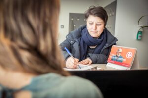 (C) Samariterbund Wien: Der Bratungsbedarf unter geflüchteten Ukrainern ist weiterhin hoch.