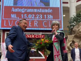 (C) zVg: Richard Lugner und Jane Fonda.