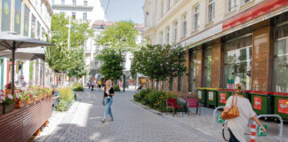 (C) BV 6: Mariahilf bietet optimale bedingungen für Fußgänger und Radfahrer. Wienweit konnte der Bezirk so den dritten Platz ergattern.