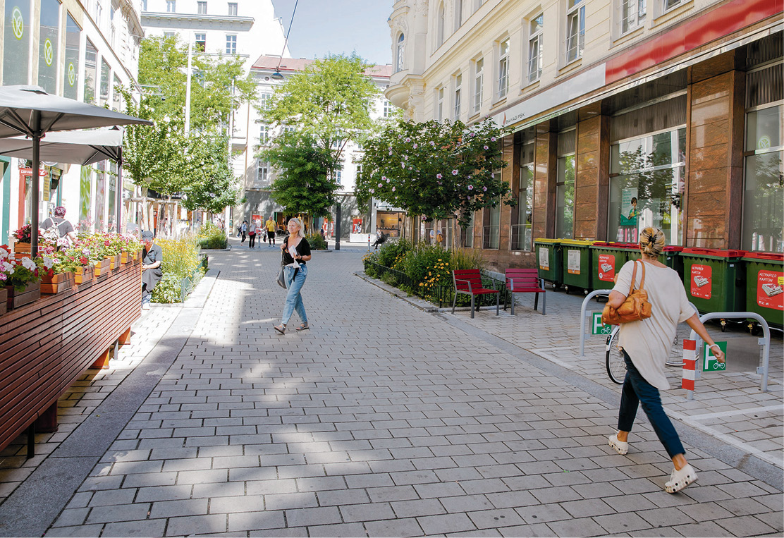 „Bronze“ für Mariahilf bei großer Verkehrs-Studie