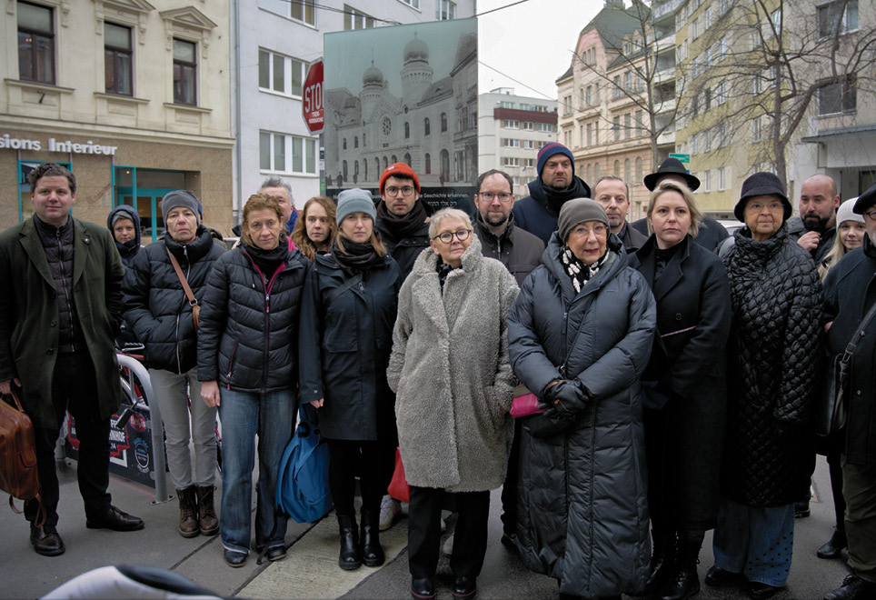 Gedenken in der Siebenbrunnengasse