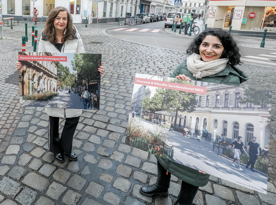 Das sind die Pläne für das Servitenviertel