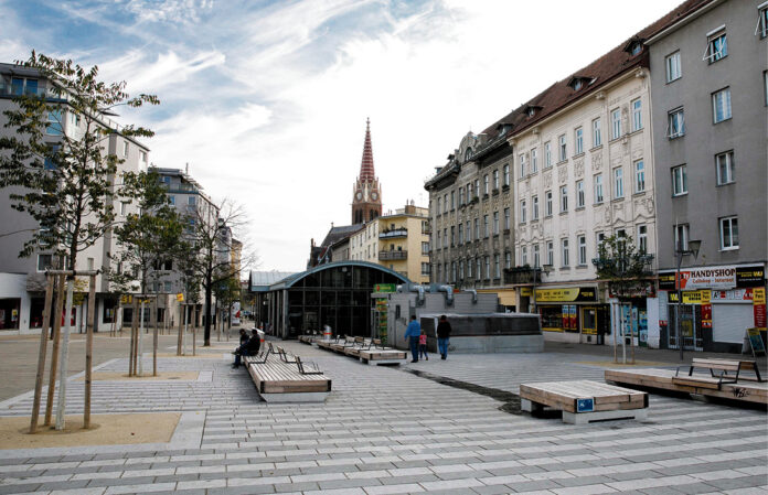 (C) Diesner: Im Bereich der Kirche und der Meiselstraße ist ein Radweg geplant.