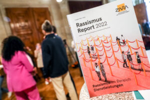 (C) PID/Christian Fürthner: ZARA stellte am Dienstag, 21. März, den 23. Rassismus Report vor.