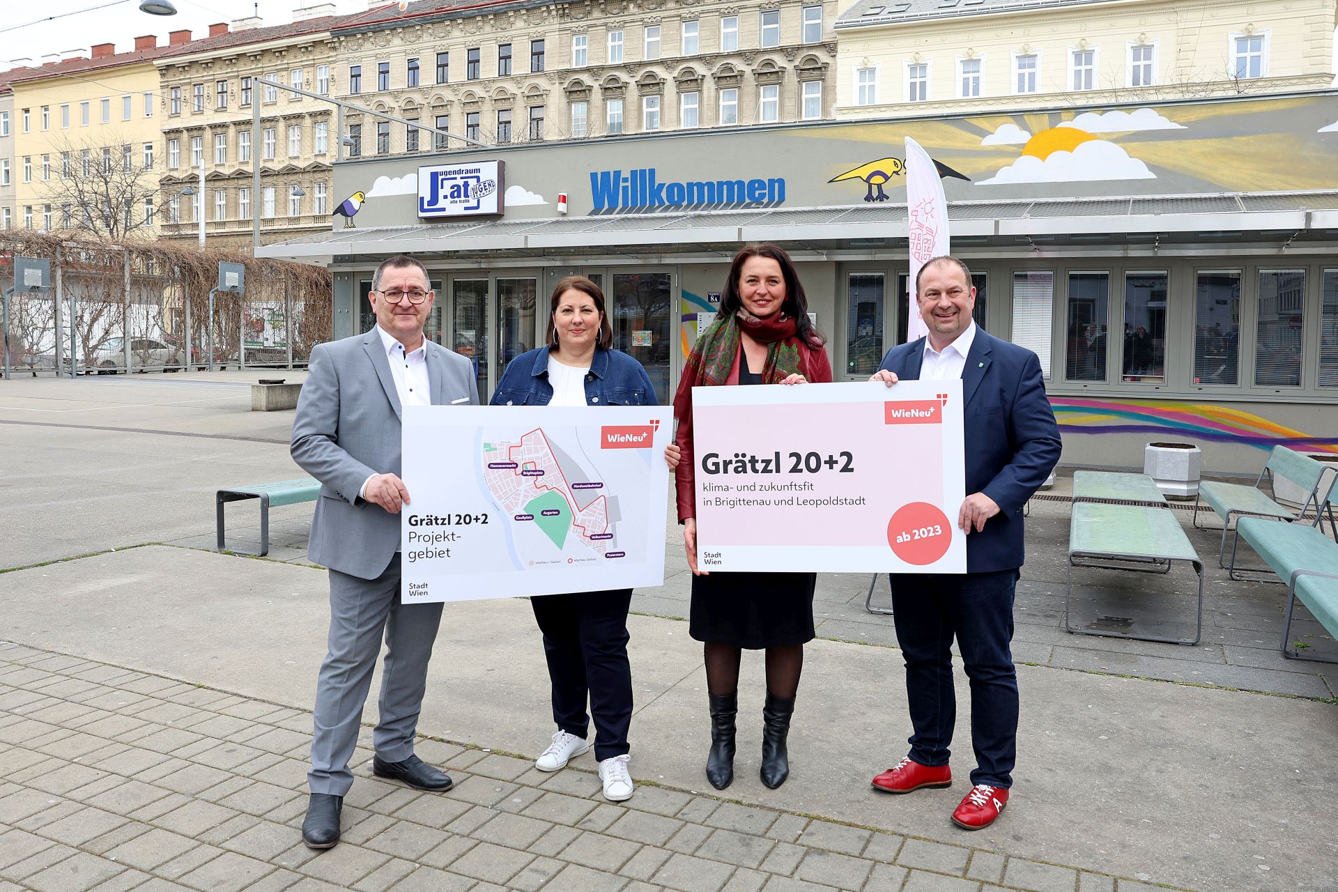 Grätzl-Programm macht Bezirke zukunftsfit