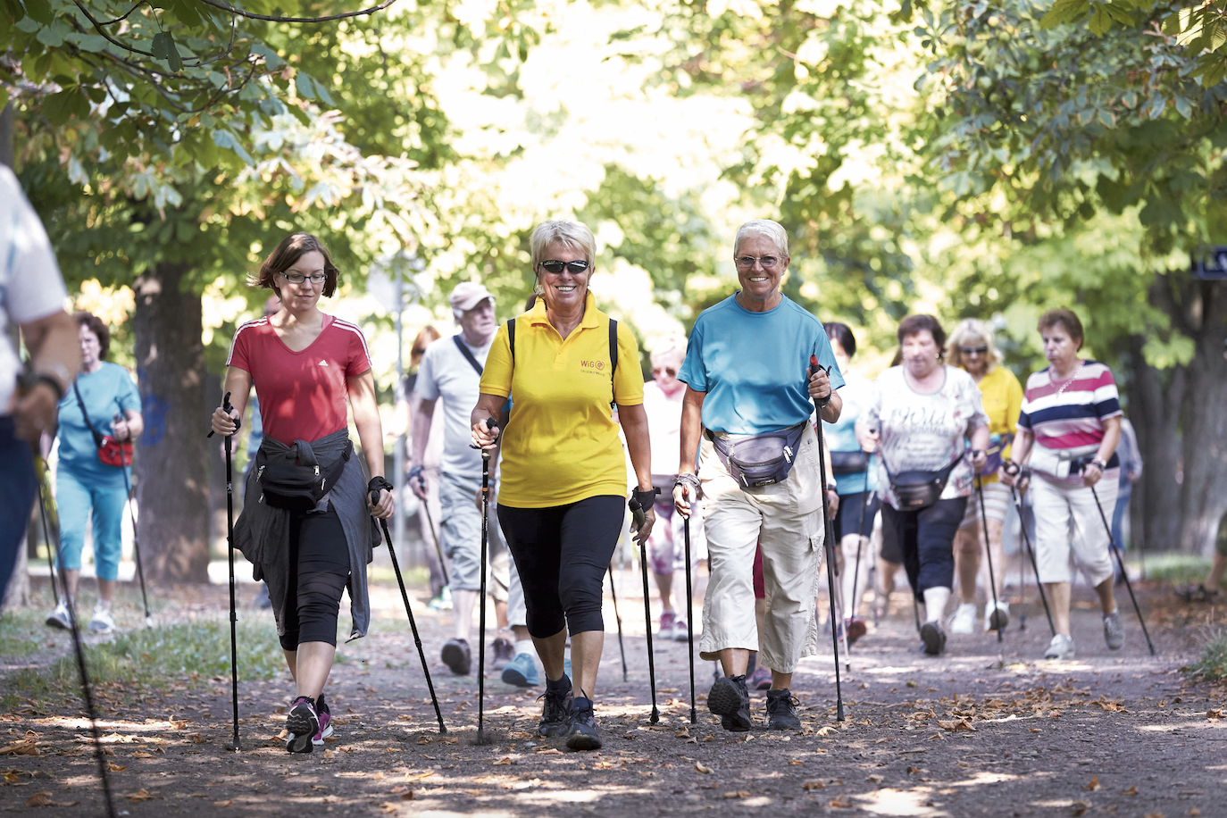 Nordic-Walking-Projekt: “Bewegte Apotheke”