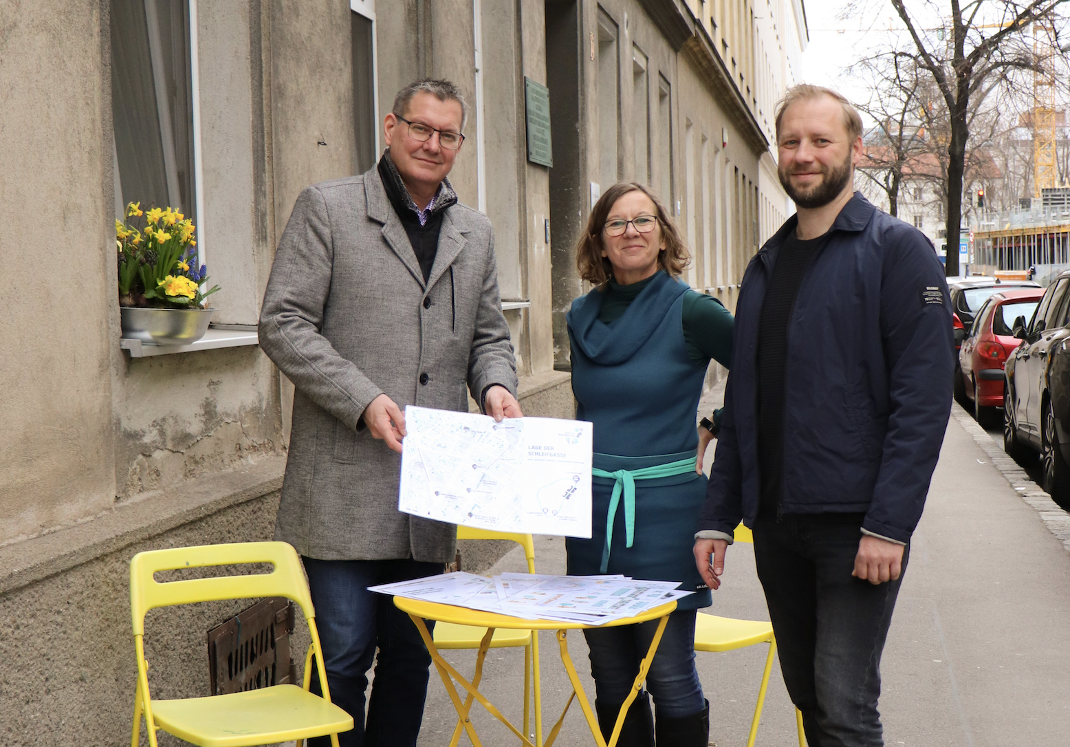 Ausstellung zur Zukunft der Schleifgasse