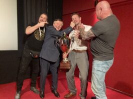 Pressekonferenz zur Wrestling Trophy in der Lugner City.