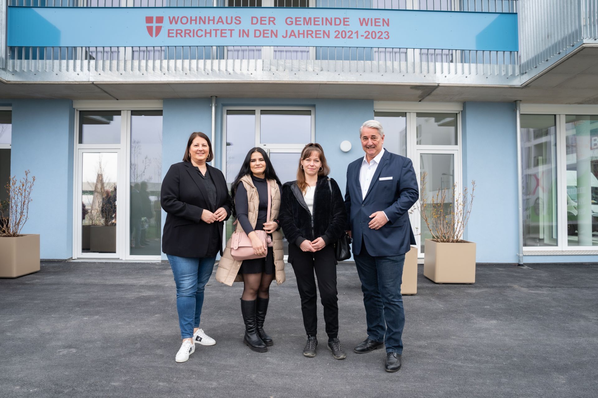 Neuer Gemeindebau in der Seestadt übergeben