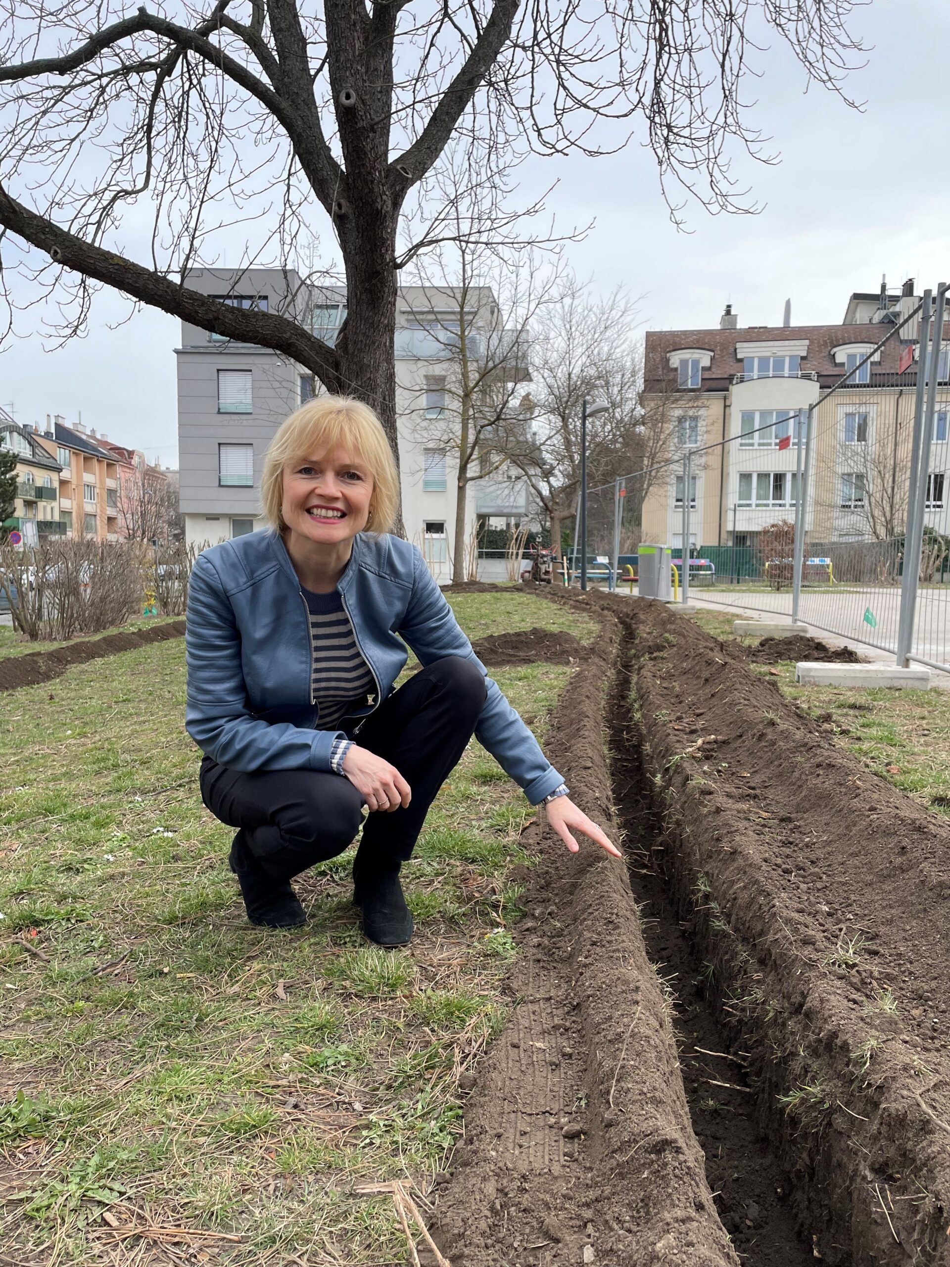 Streckerpark in Hietzing teilweise gesperrt