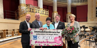 Benefizkonzert brachte 100.000 Euro zugunsten des Caritas Socialis Hospiz Kalksburg.