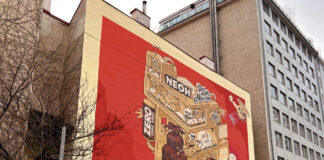 (C) NEOH: Kein Aufreger - das eindrucksvolle Mural von Kreativkollektiv Catism.