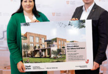 (C) PID / Martin Votava: Kathrin Gaál und Marcus Franz freuen sich schon auf die Umgestaltung.