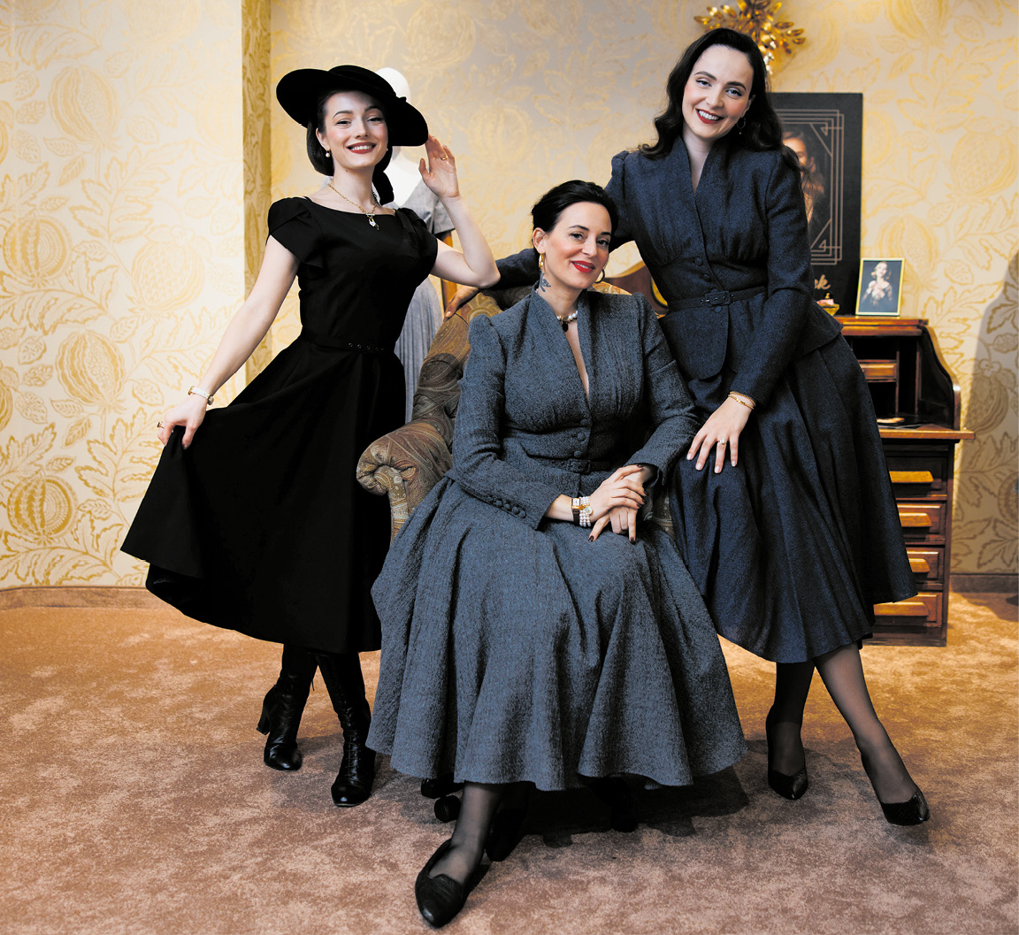 Lena Hoschek ist big im Business(-Look)