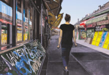 (C) Kunstsupermarkt: Unter den Werken: Arbeiten von Fotorealist Christopher Krzizek.