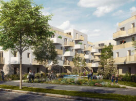 (C) Duda Testor Architektur: Großzügige Freiflächen, 200 neue Bäume und Nachhaltigkeit zeichnen das Quartier aus.
