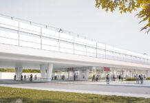 (C) ÖBB-TREUSCH architecture: Im Zuge des Projekts werden die Strecke und auch die Bahnhöfe modernisiert. In der Benyastraße wird sogar eine neue Haltestelle errichtet.