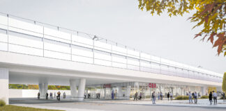 (C) ÖBB-TREUSCH architecture: Im Zuge des Projekts werden die Strecke und auch die Bahnhöfe modernisiert. In der Benyastraße wird sogar eine neue Haltestelle errichtet.