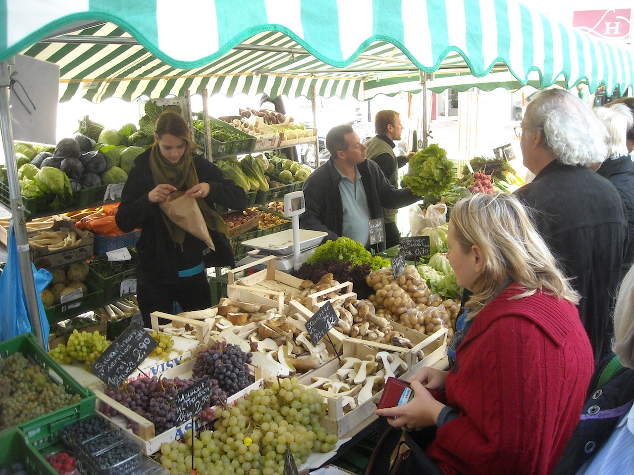 Wochenmarkt in der Altgasse übersiedelt