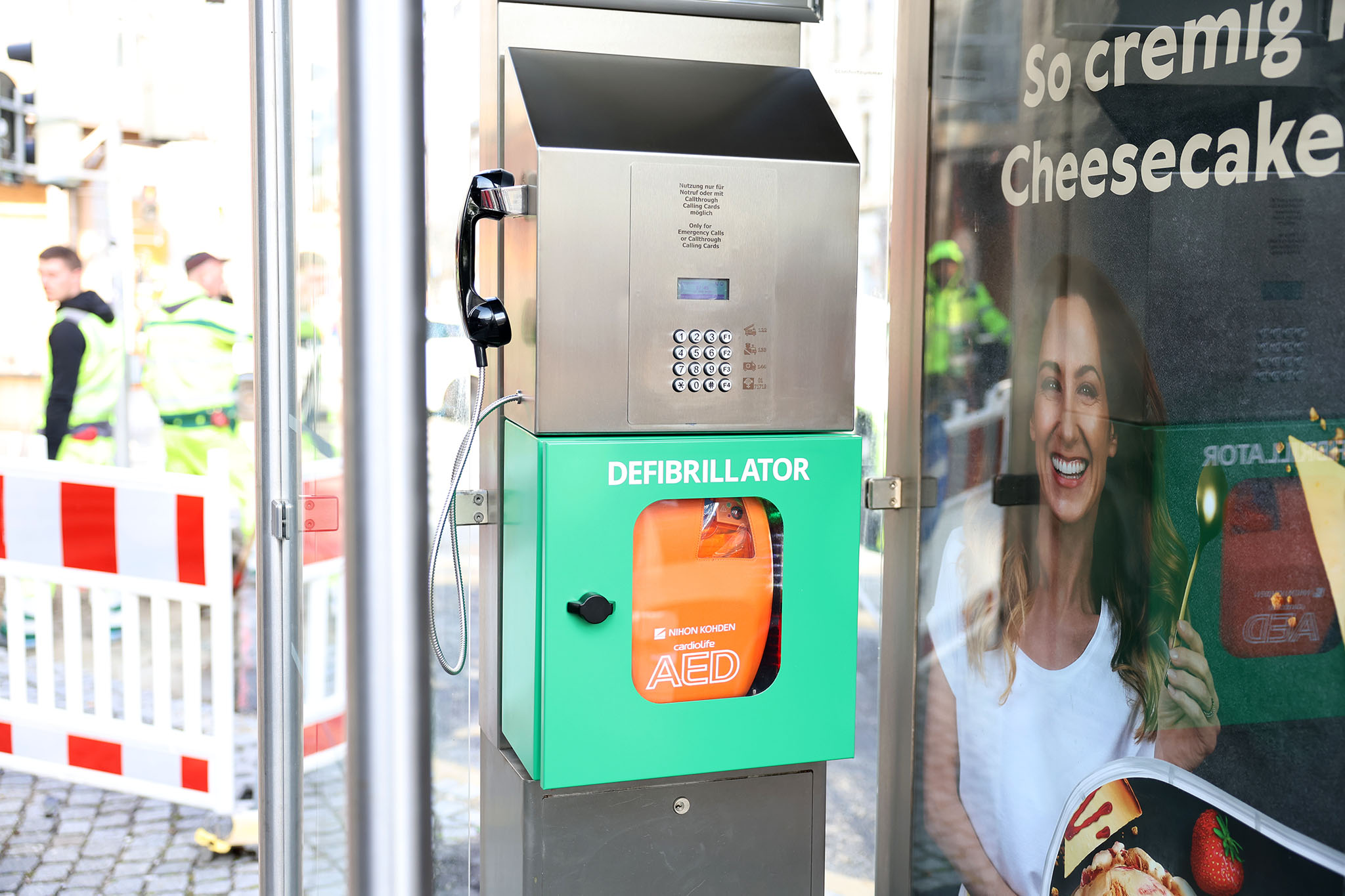 Erster Spenden-Defi in Ottakring in Betrieb