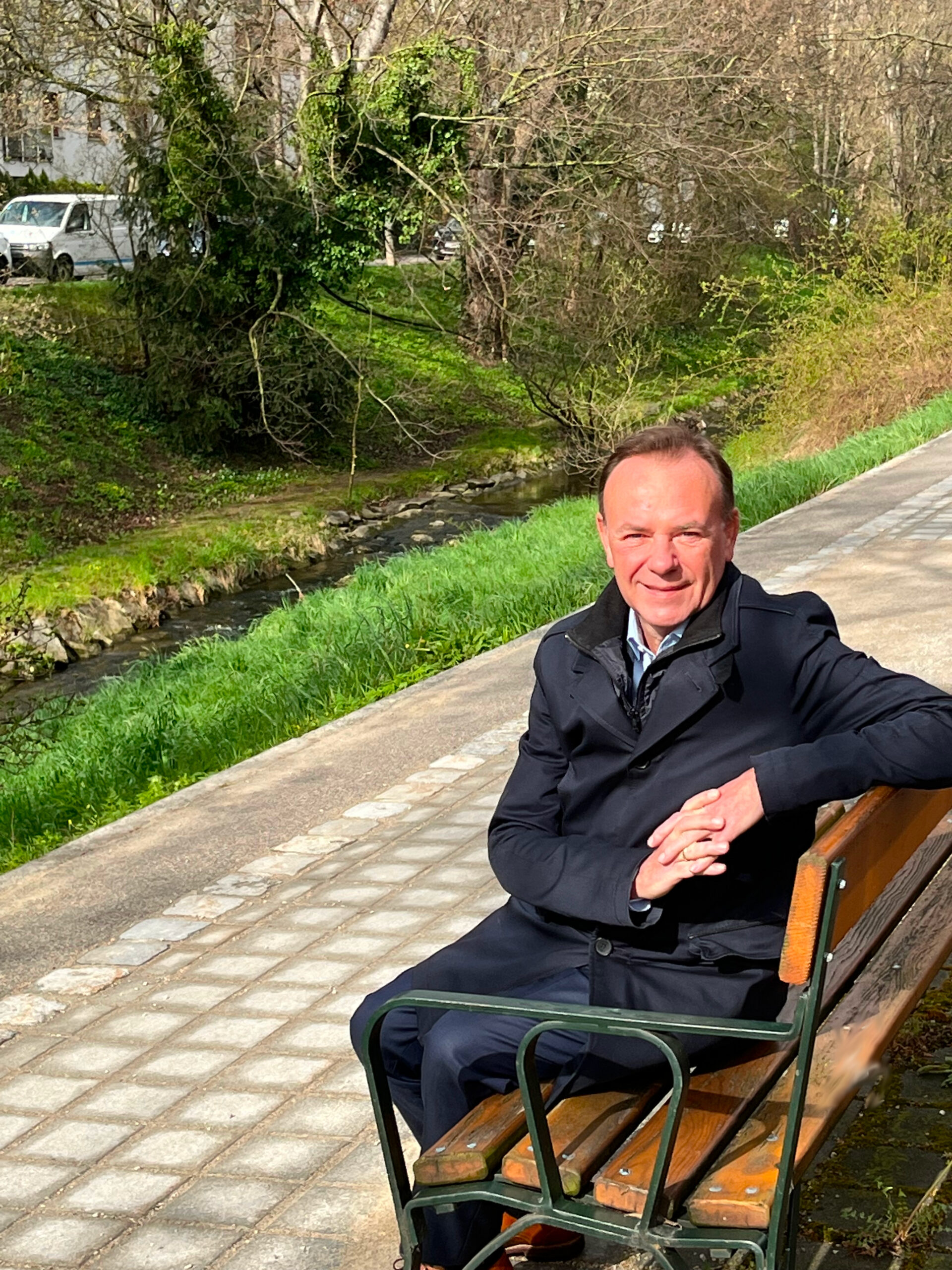 Hier wünsch ich mir ein Bankerl her