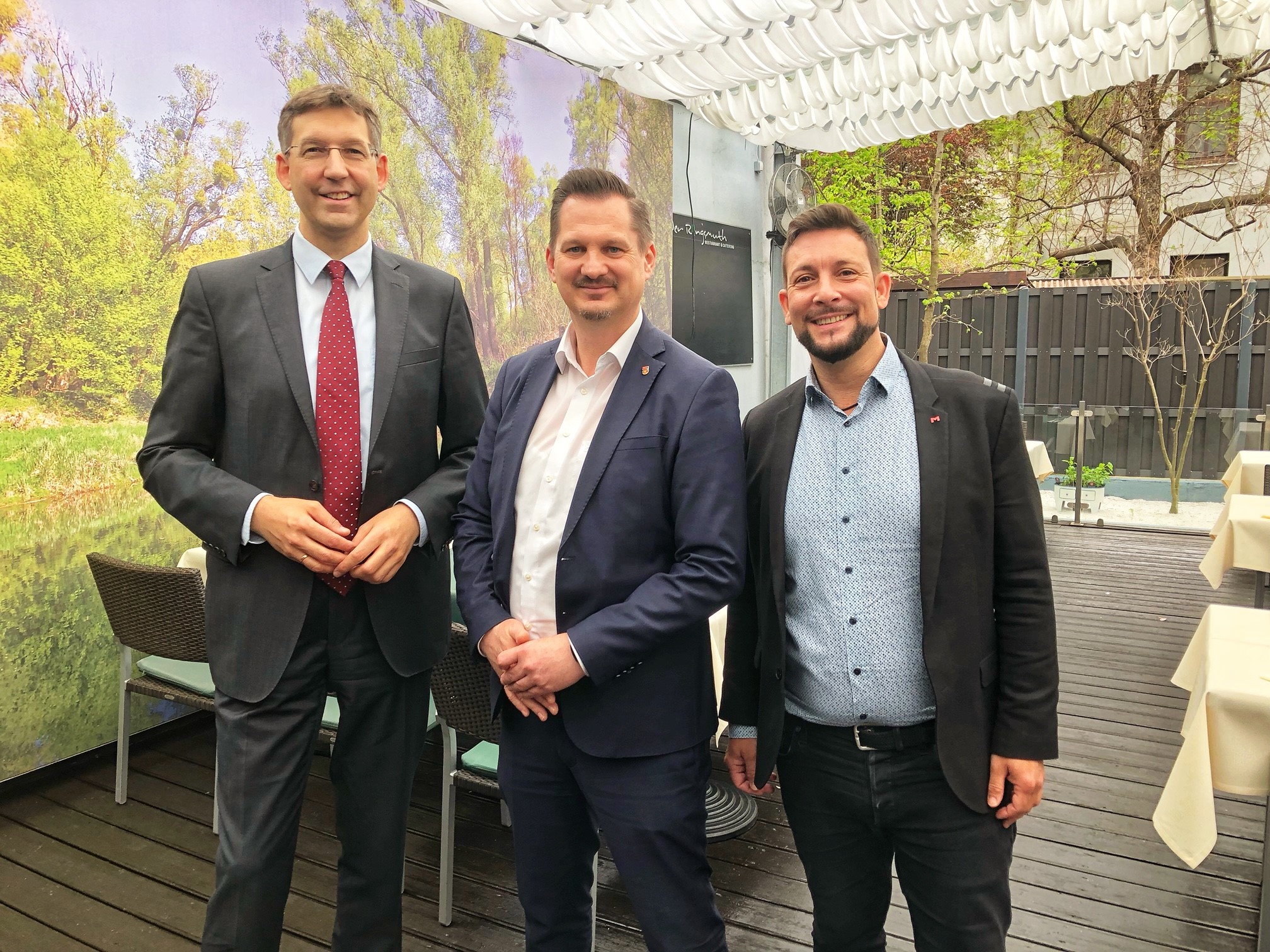 Bezirksvorsteher feierten gemeinsam Namenstag