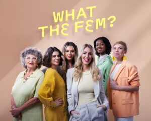 (C) Monika Jungwirth/ Karma+Pitch: Juliane Ahrer (3.v.r.) startet mit "What the FEM?" Österreichs erstes feministische TV-Format.